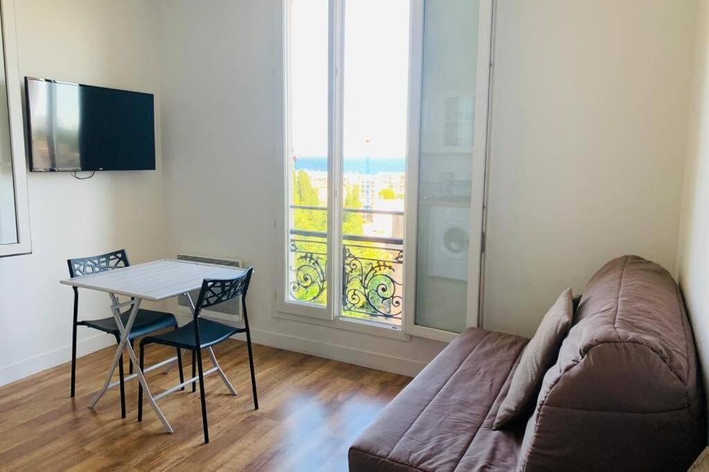Studio Vue Mer Au Calme Proche Des Plages Apartman Nizza Kültér fotó
